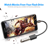 UGREEN Micro USB OTG Adapter kabla dla Xiaomi Redmi uwaga 5 Micro USB złącze dla Samsung S6 Tablet Android USB 2.0 OTG Adapter 2